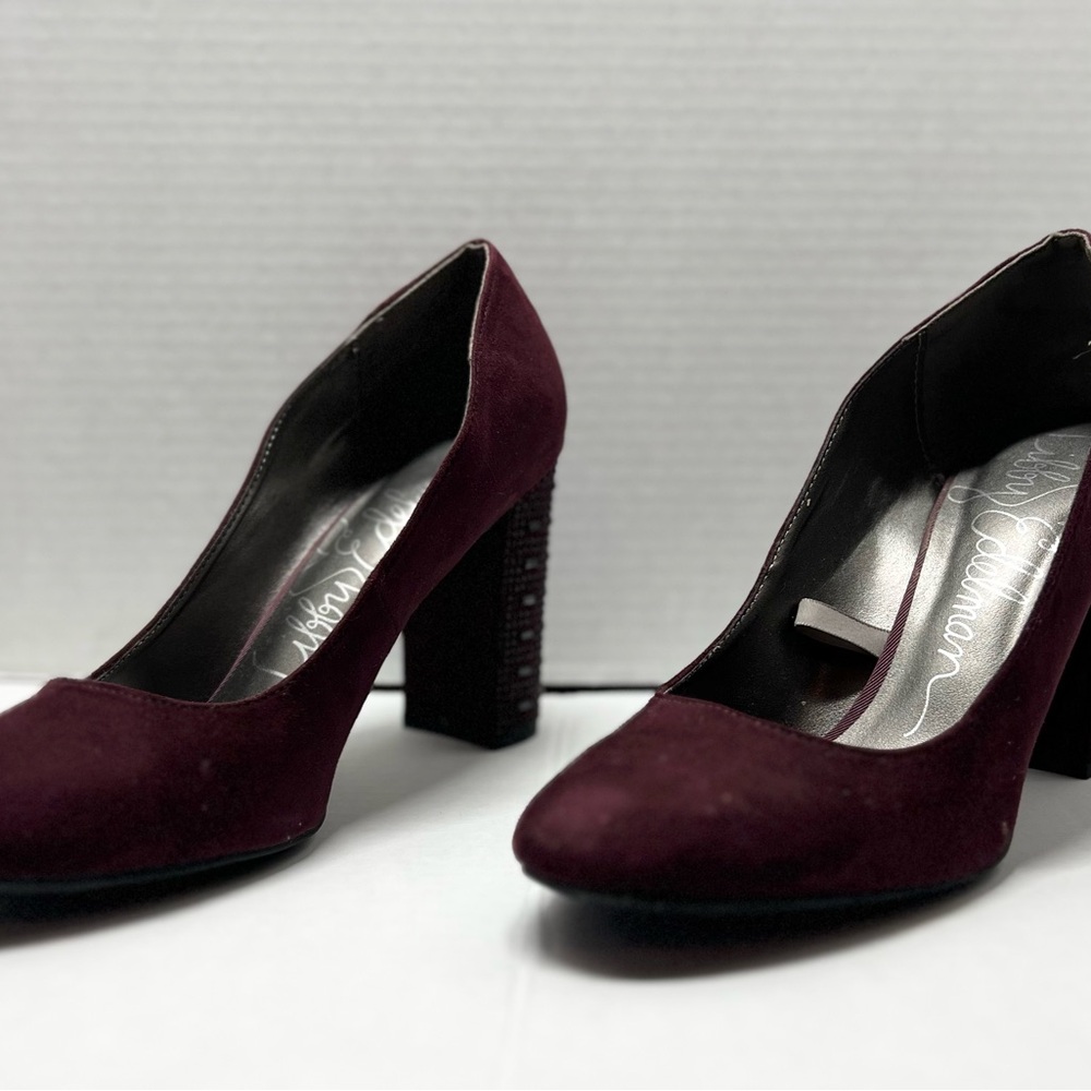 Stylish Women's Burgundy Heels